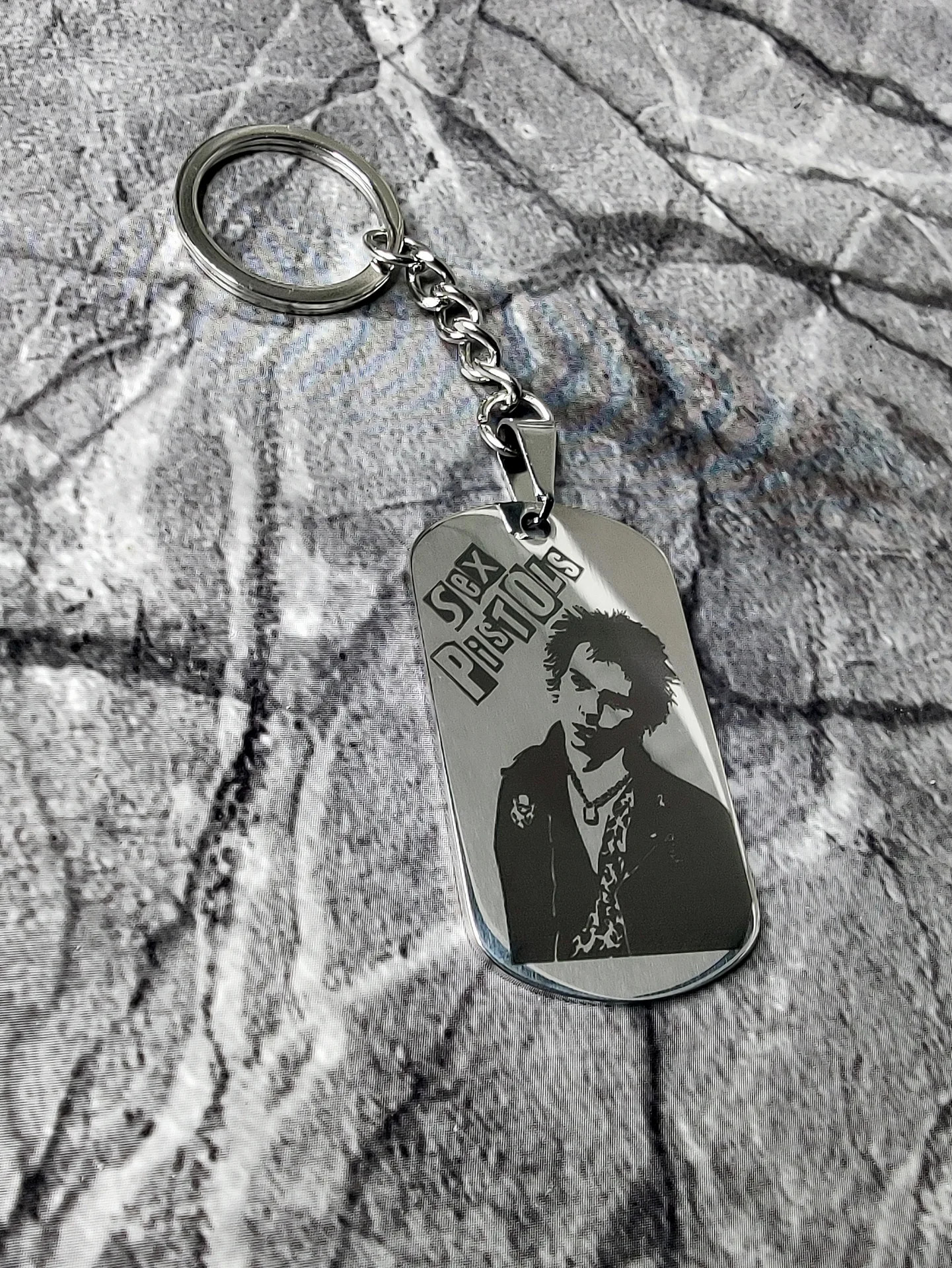 Брелок "Sex Pistols" глянцевый
