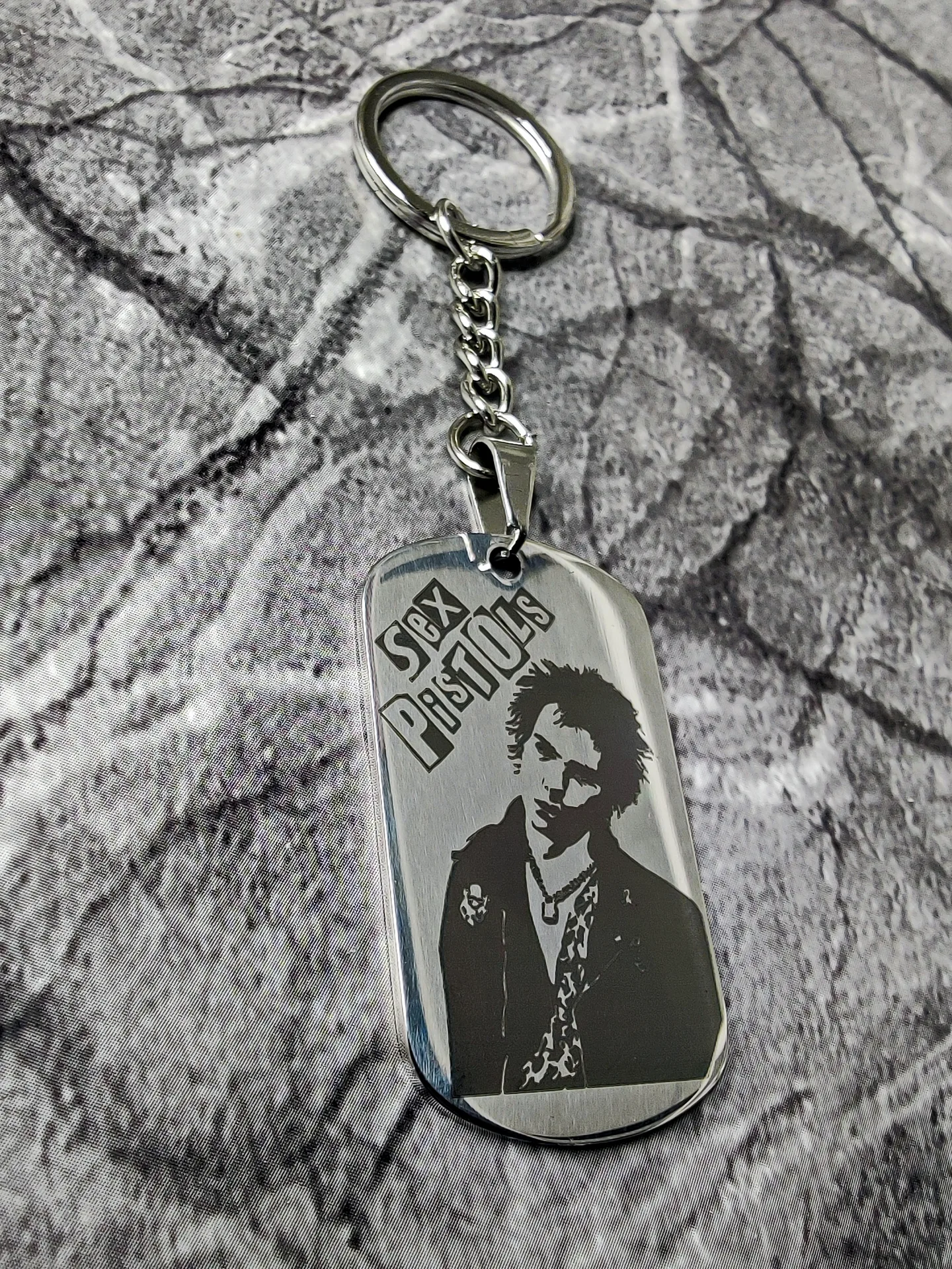Брелок "Sex Pistols" глянцевый