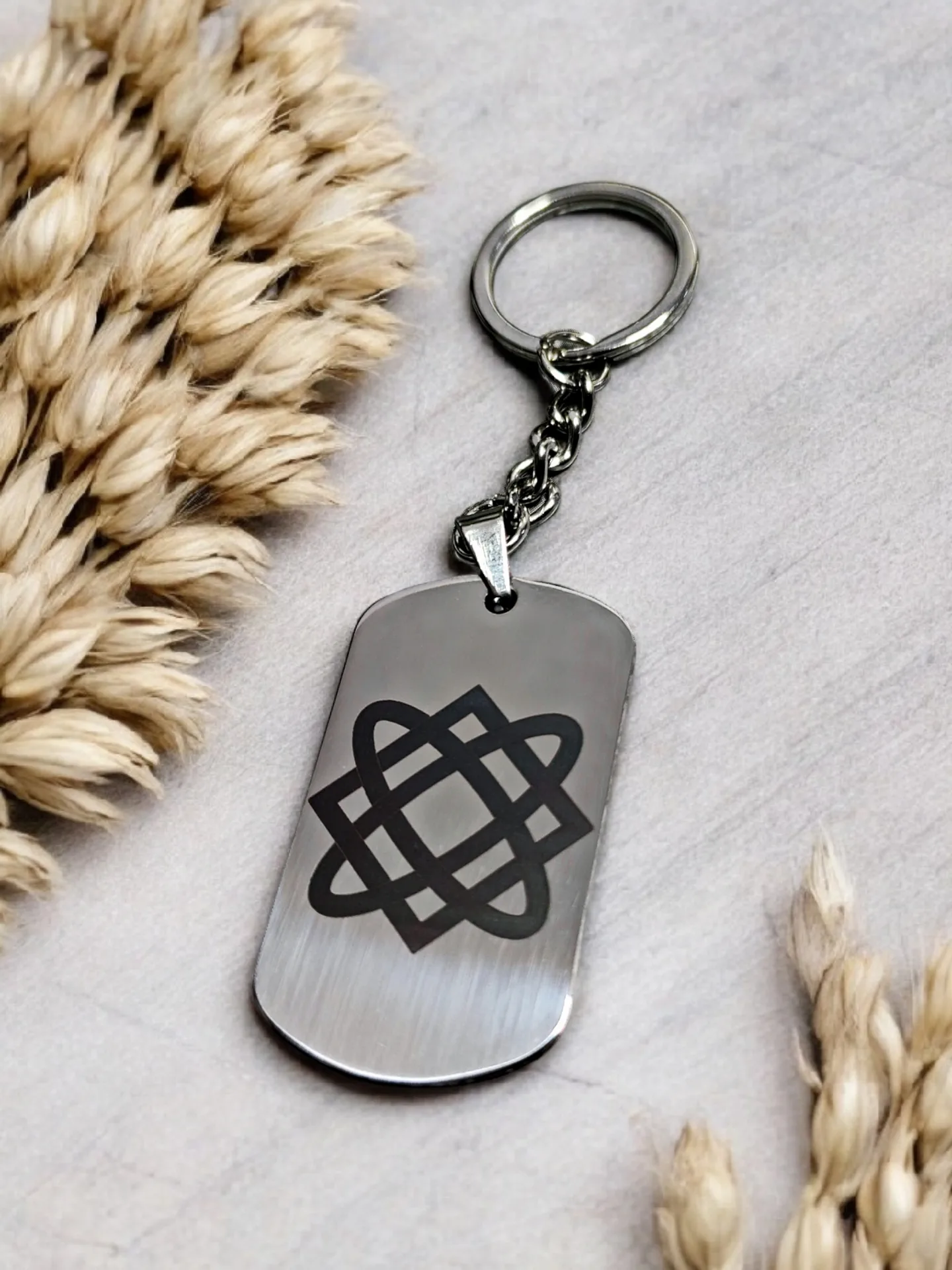 Брелок "Звезда Лады" полированный глянцевый