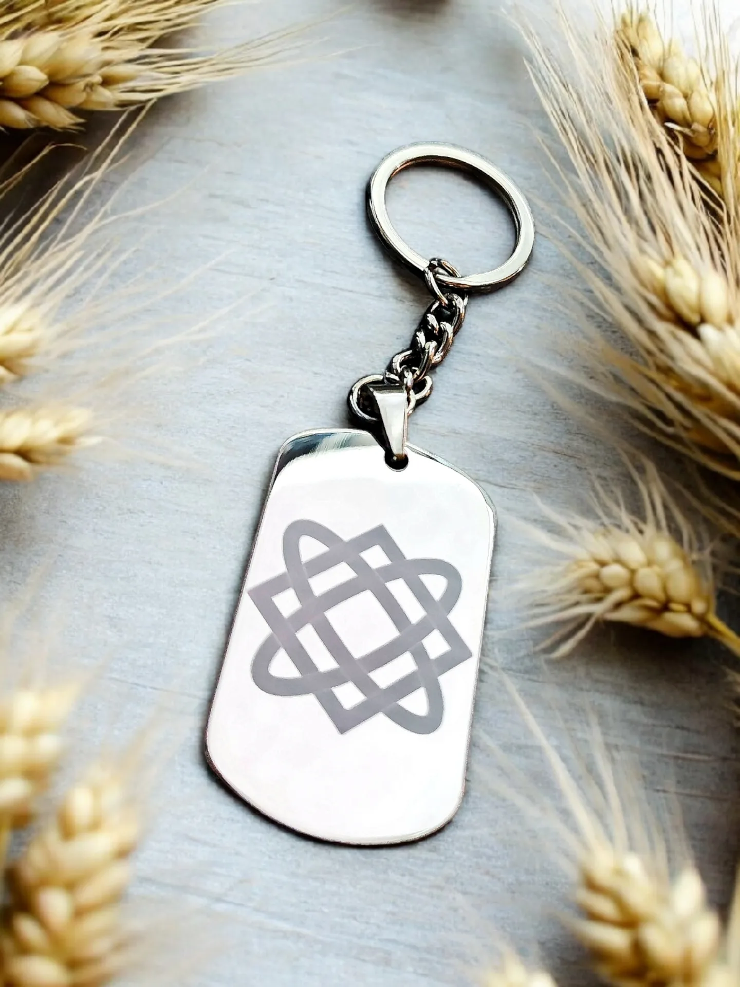 Брелок "Звезда Лады" полированный глянцевый