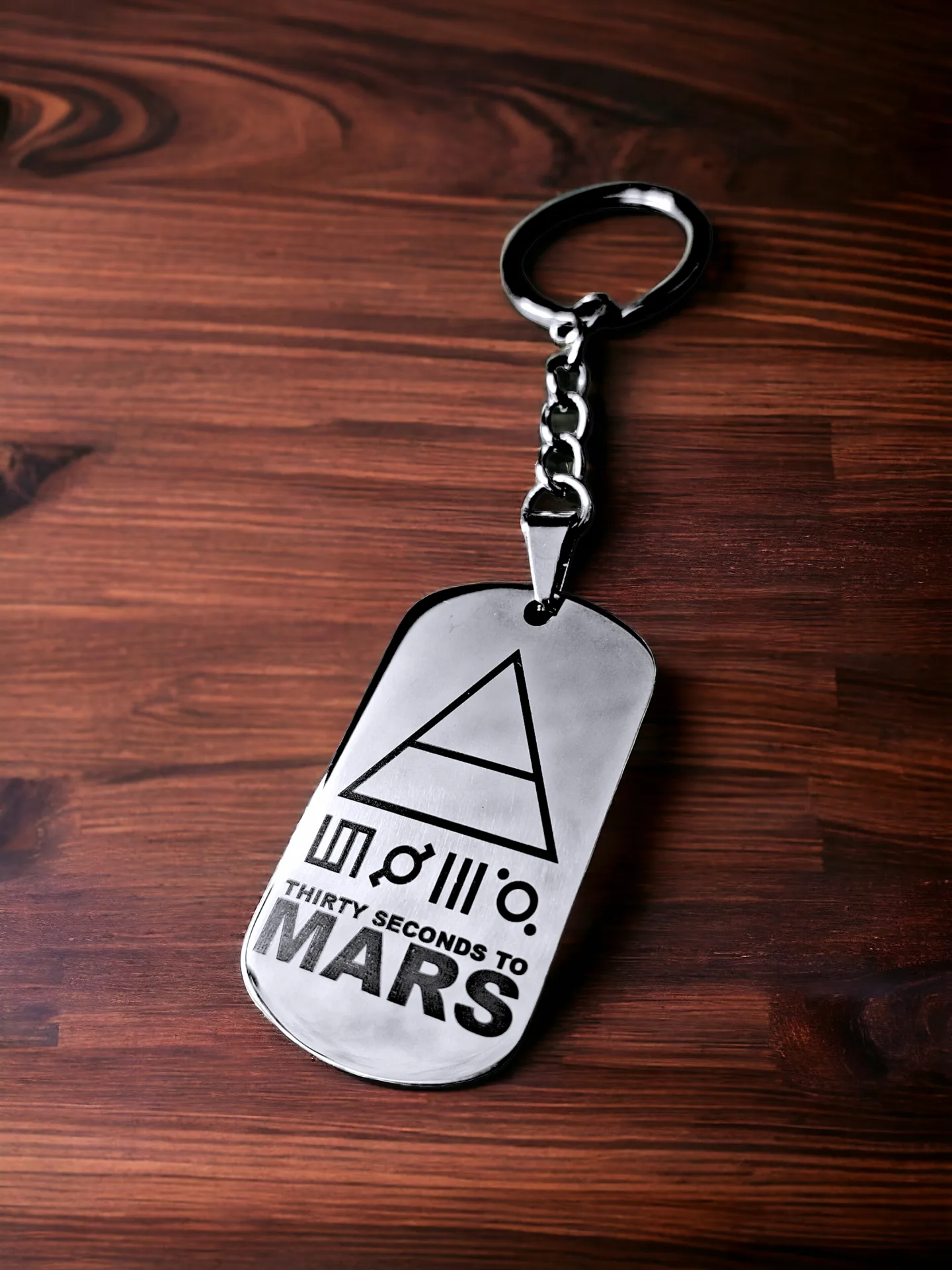 Брелок "30 Seconds to Mars" глянцевый