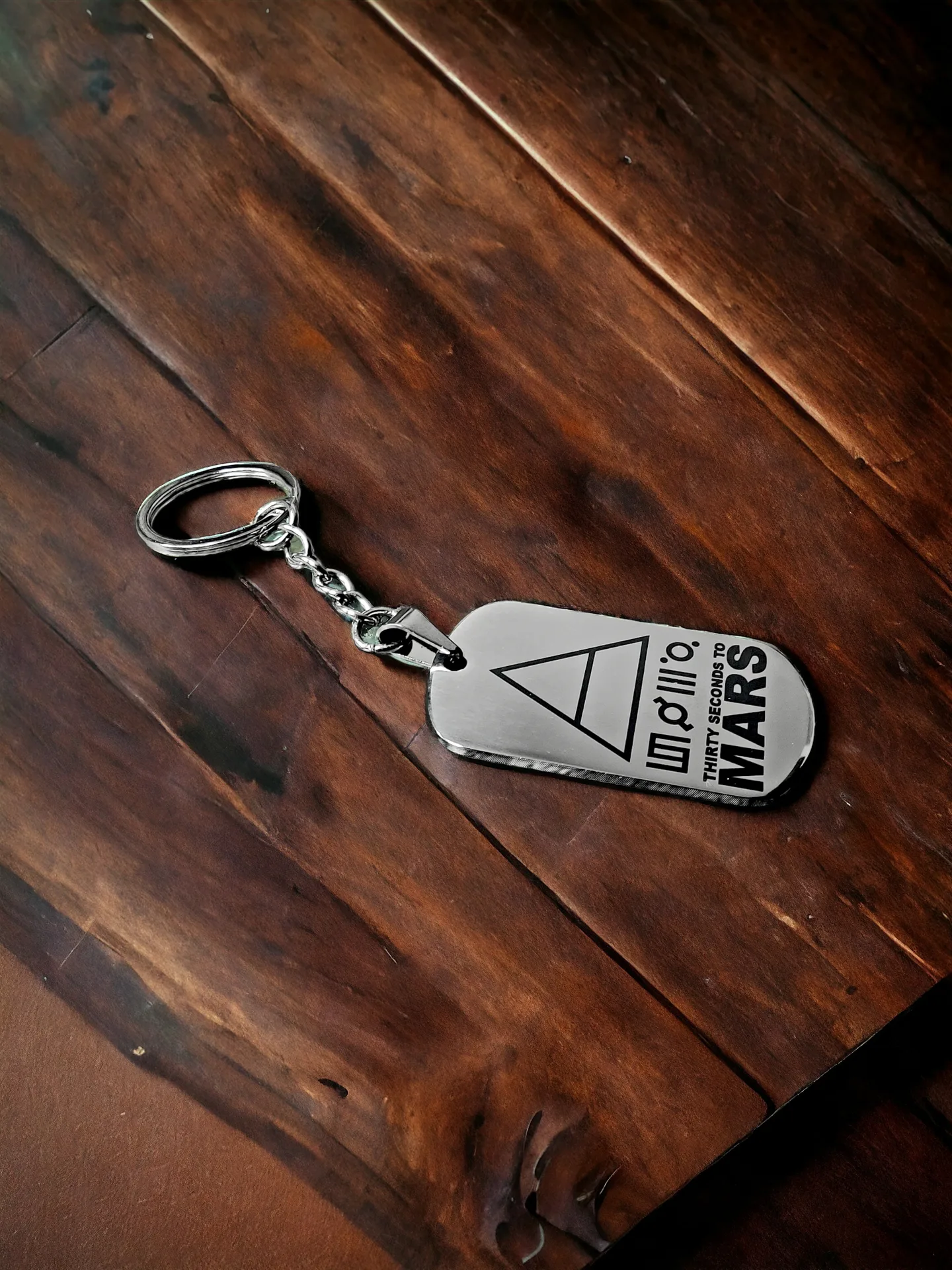 Брелок "30 Seconds to Mars" глянцевый