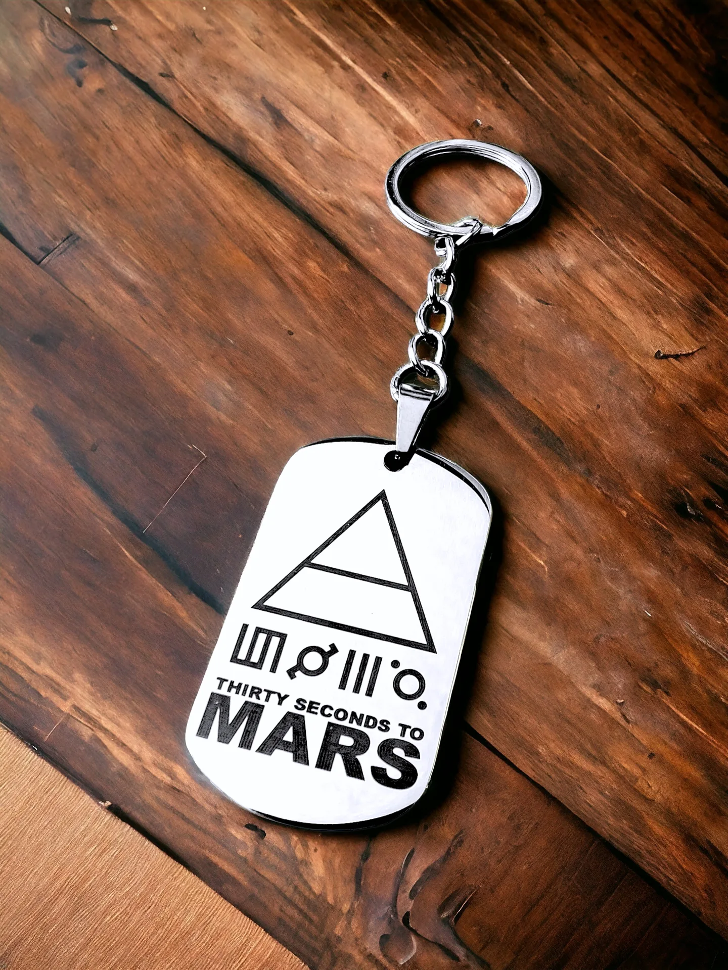 Брелок "30 Seconds to Mars" глянцевый