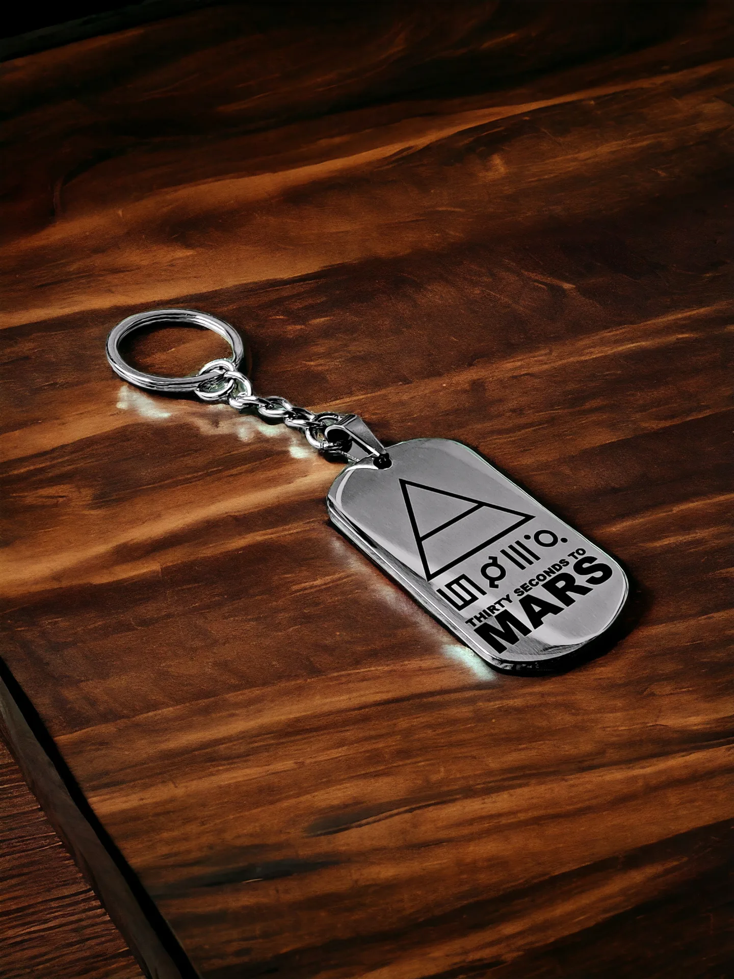 Брелок "30 Seconds to Mars" глянцевый