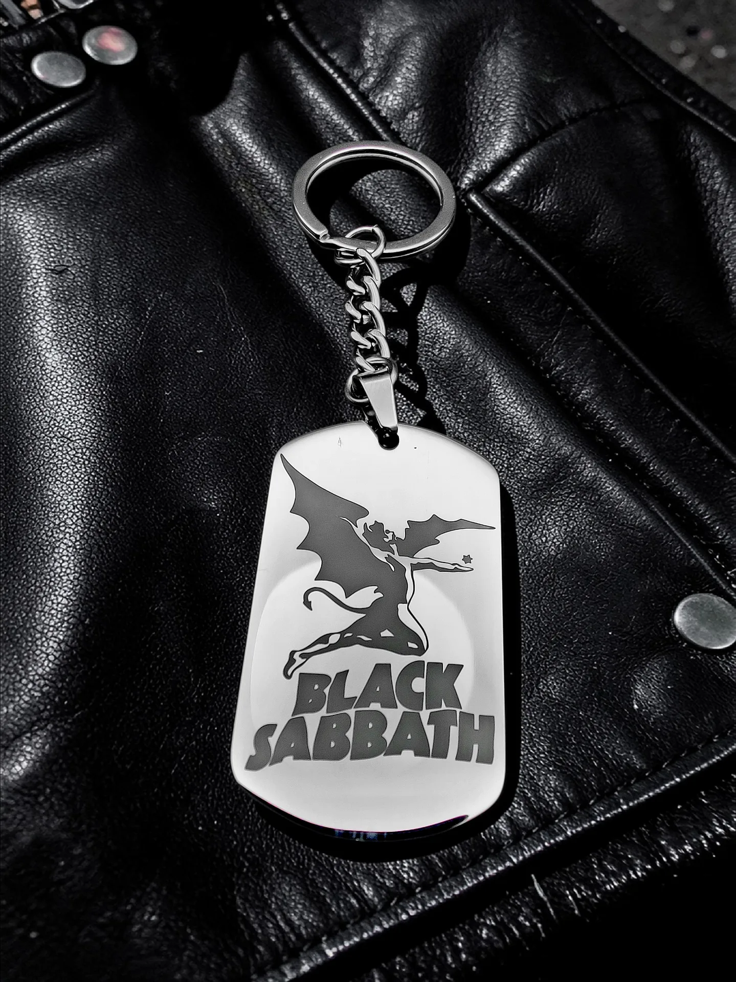 Брелок "Black Sabbath"  глянцевый