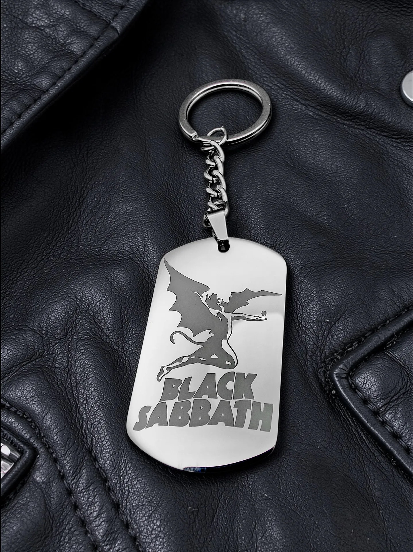 Брелок "Black Sabbath"  глянцевый