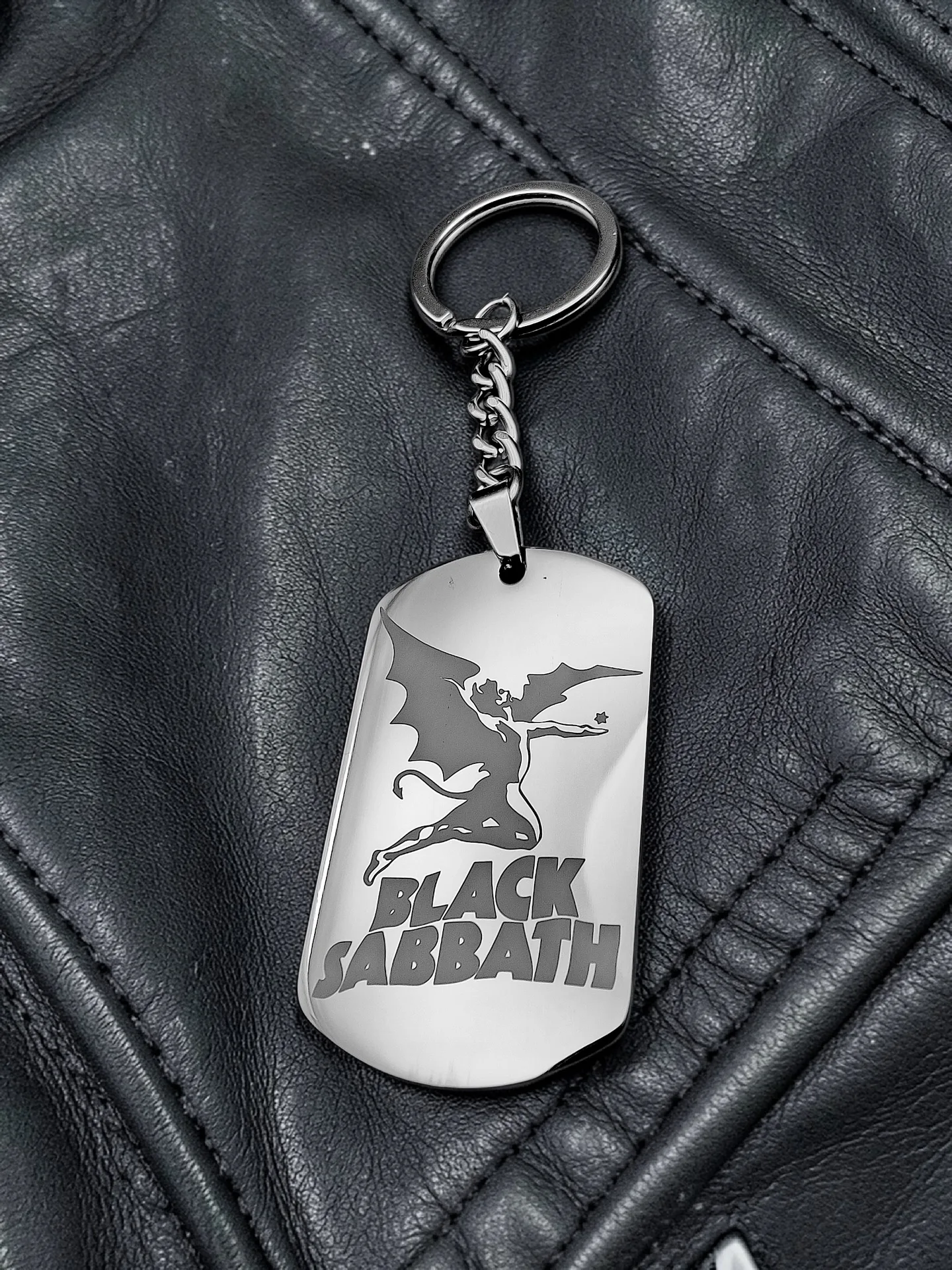 Брелок "Black Sabbath"  глянцевый