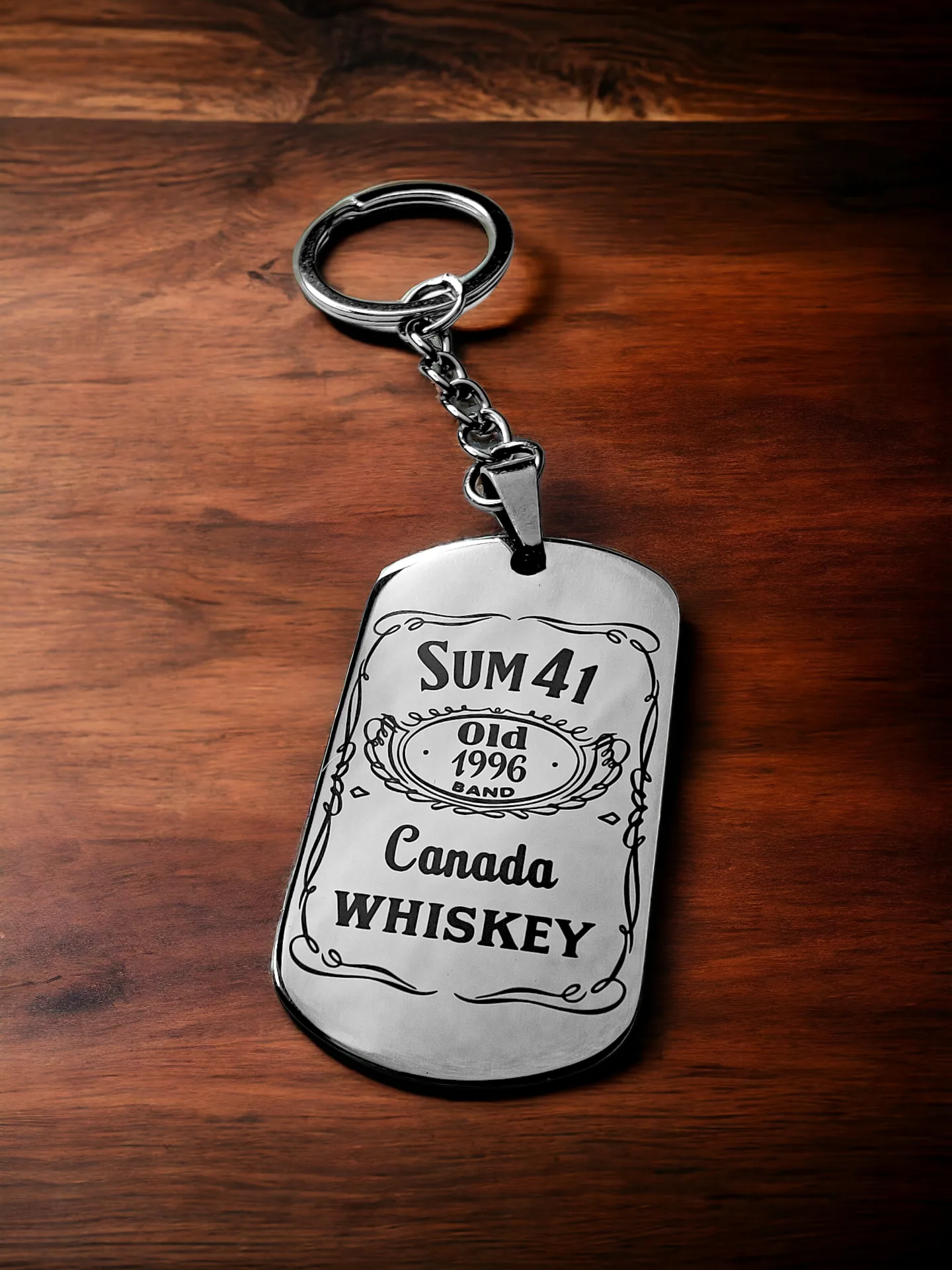 Брелок "Sum 41" глянцевый