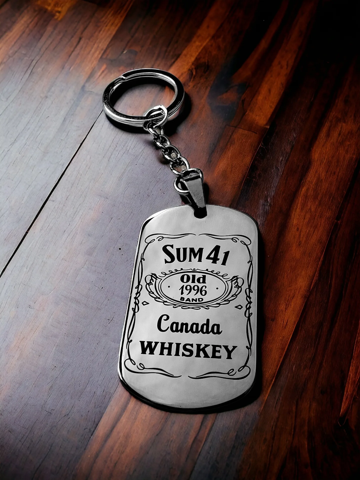 Брелок "Sum 41" глянцевый