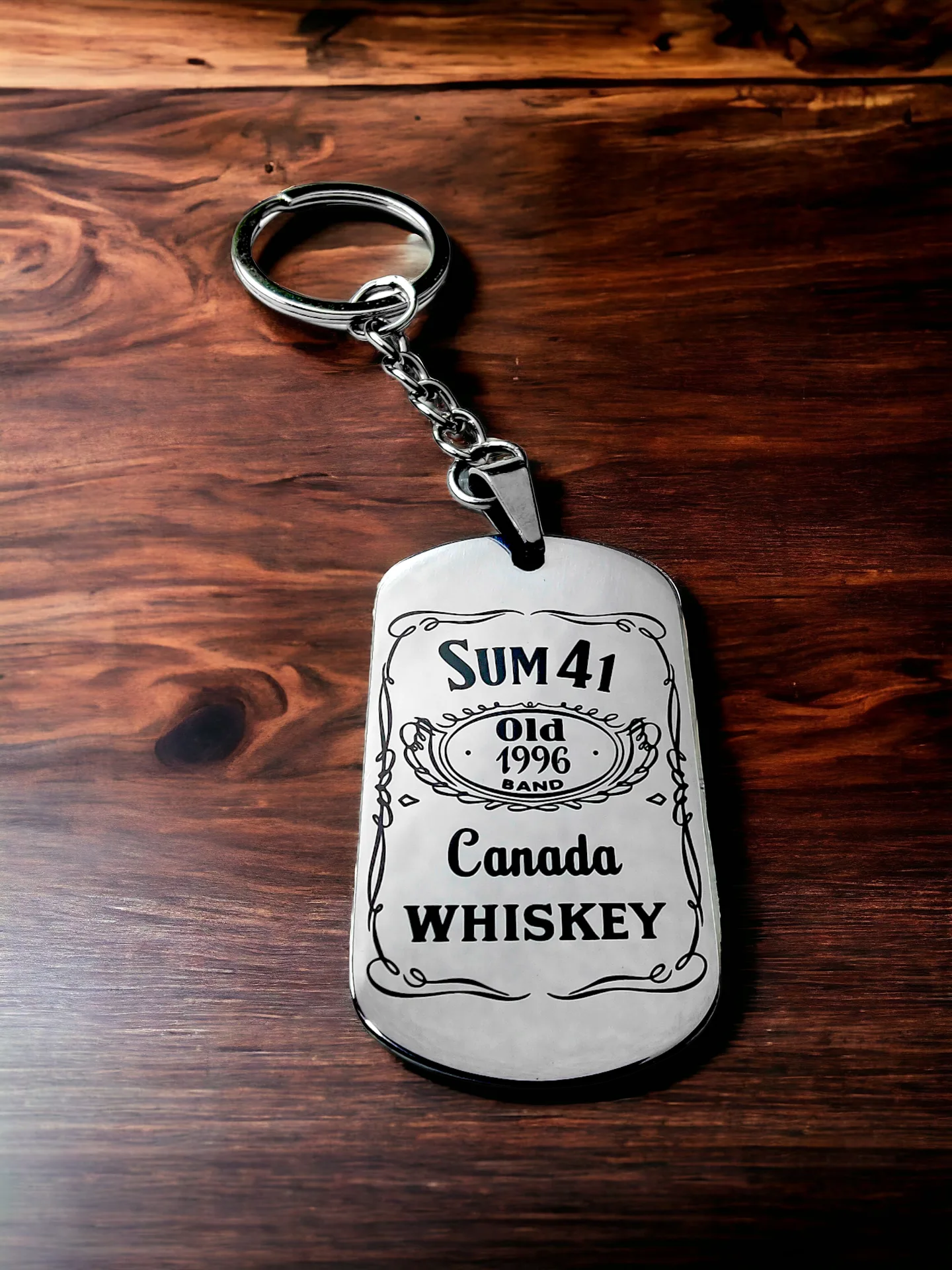 Брелок "Sum 41" глянцевый