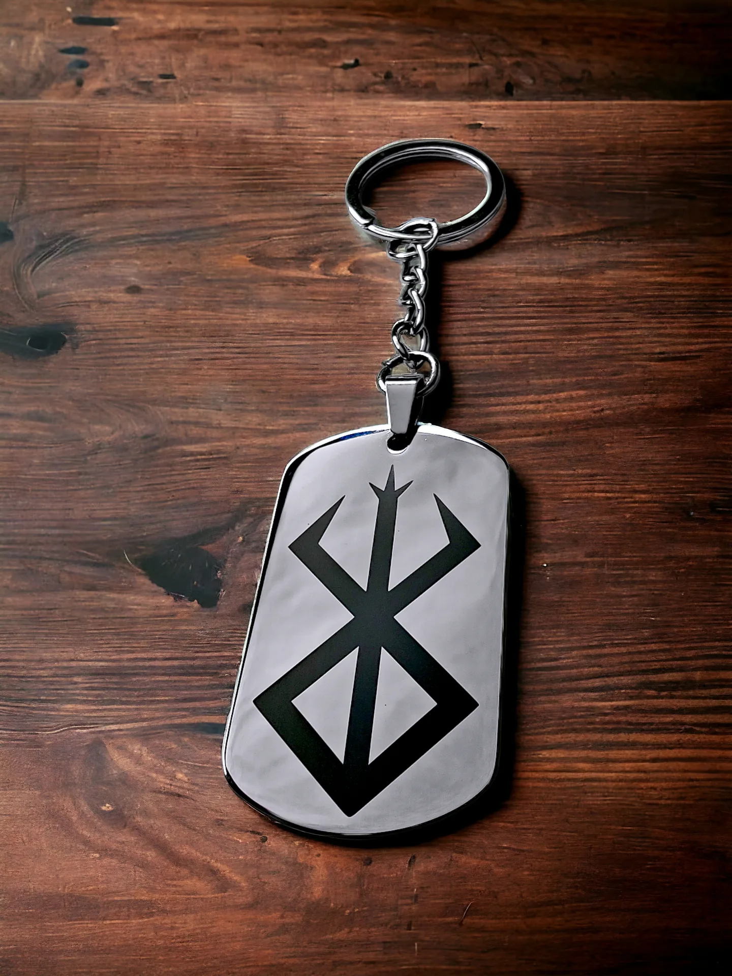 Брелок "Берсерк - Знак жертвы" двухсторонний полированный