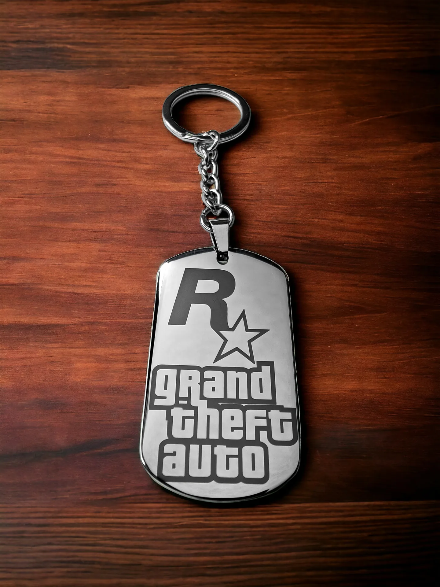 Брелок "Grand Theft Auto (GTA)" глянцевый