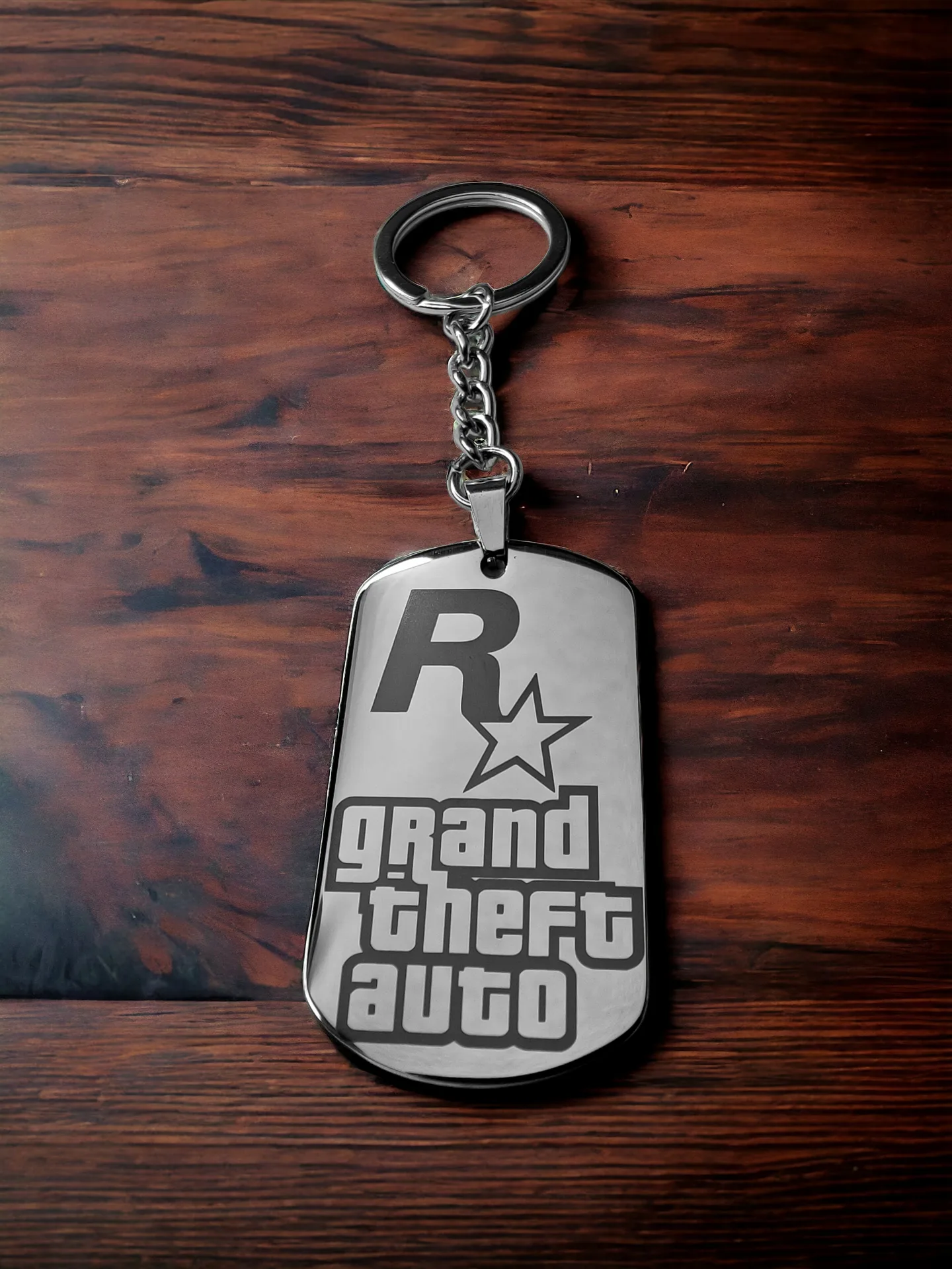 Брелок "Grand Theft Auto (GTA)" глянцевый