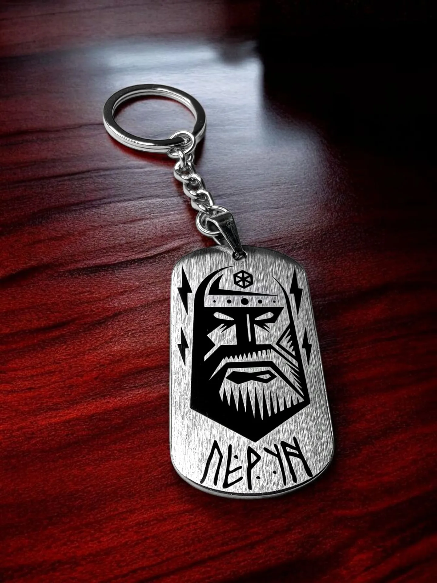 Брелок "Перун" шлифованный