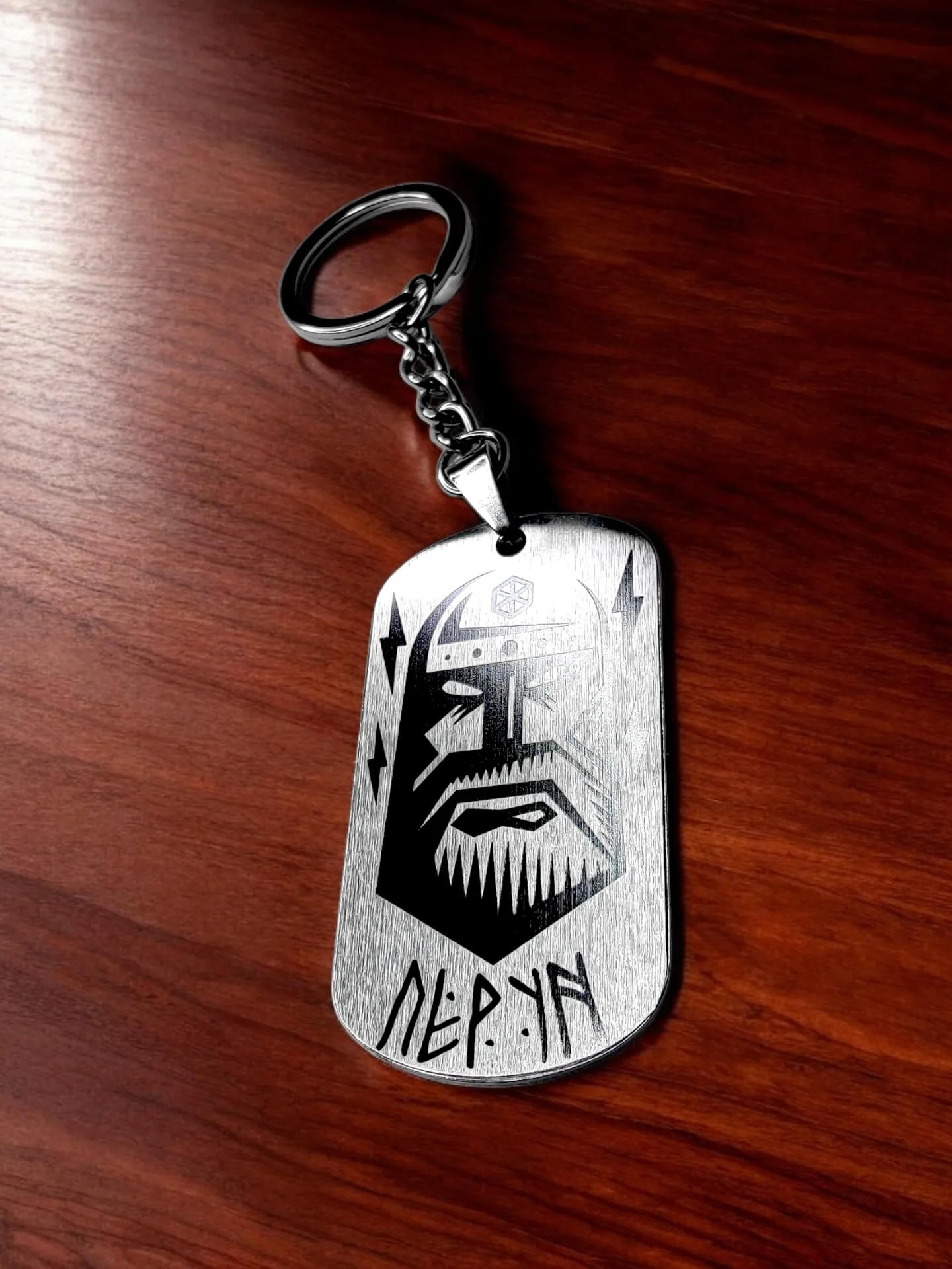 Брелок "Перун" шлифованный