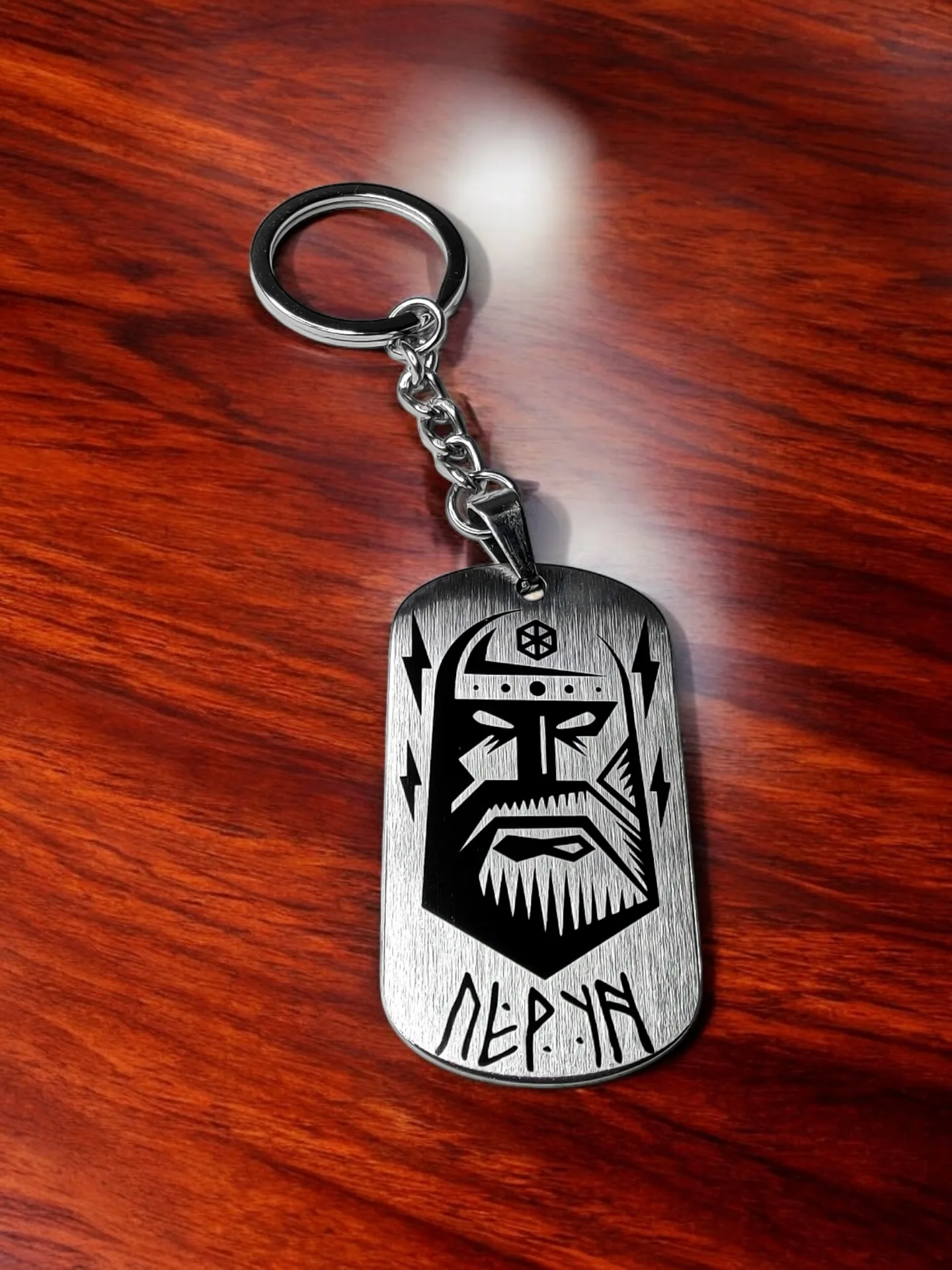 Брелок "Перун" шлифованный