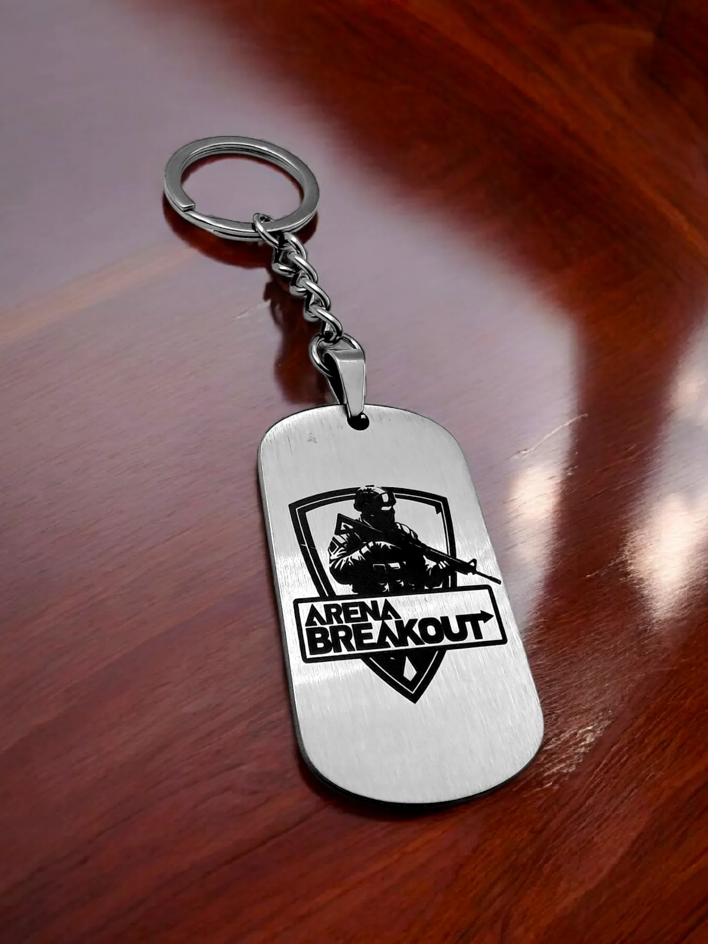 Брелок "Arena Breakout" нержавеющая сталь