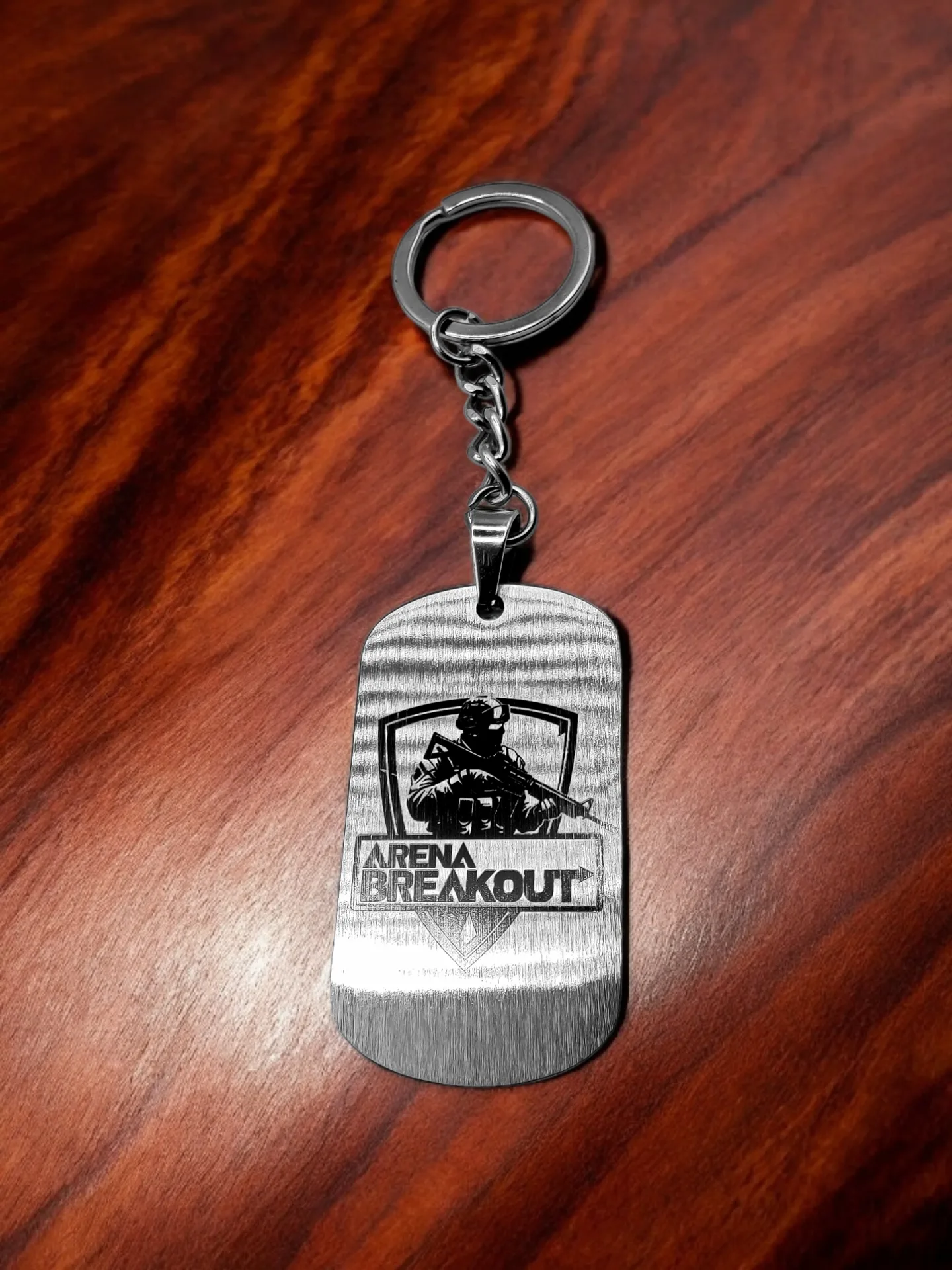 Брелок "Arena Breakout" нержавеющая сталь