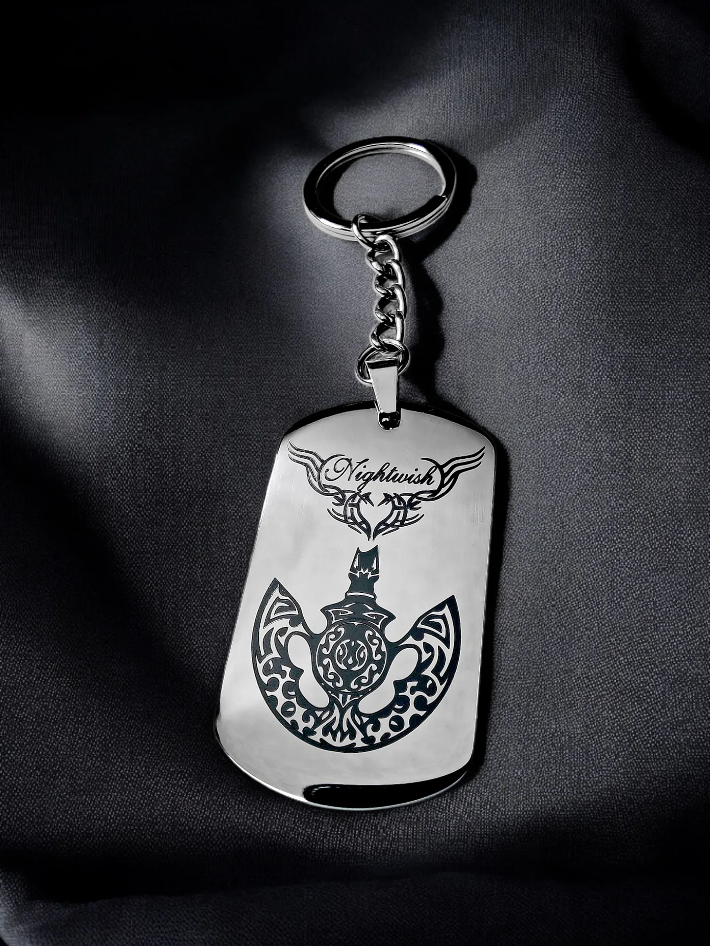 Брелок "Nightwish" полированный глянцевый