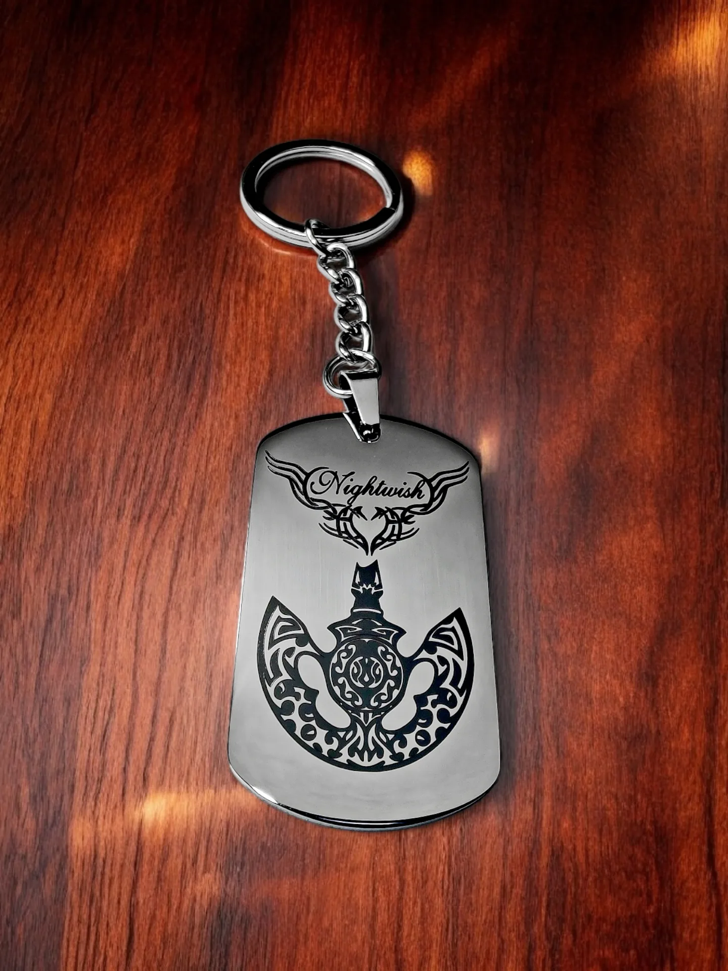 Брелок "Nightwish" полированный глянцевый