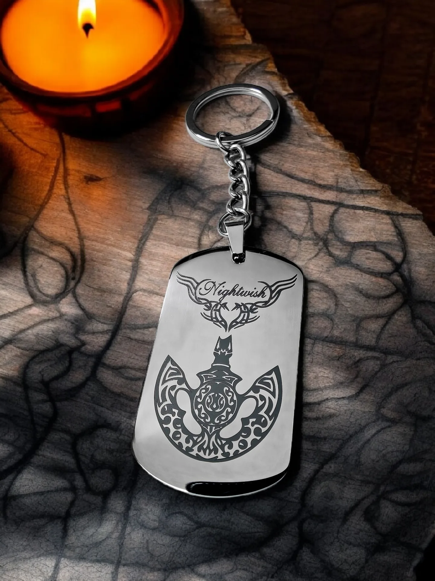 Брелок "Nightwish" полированный глянцевый