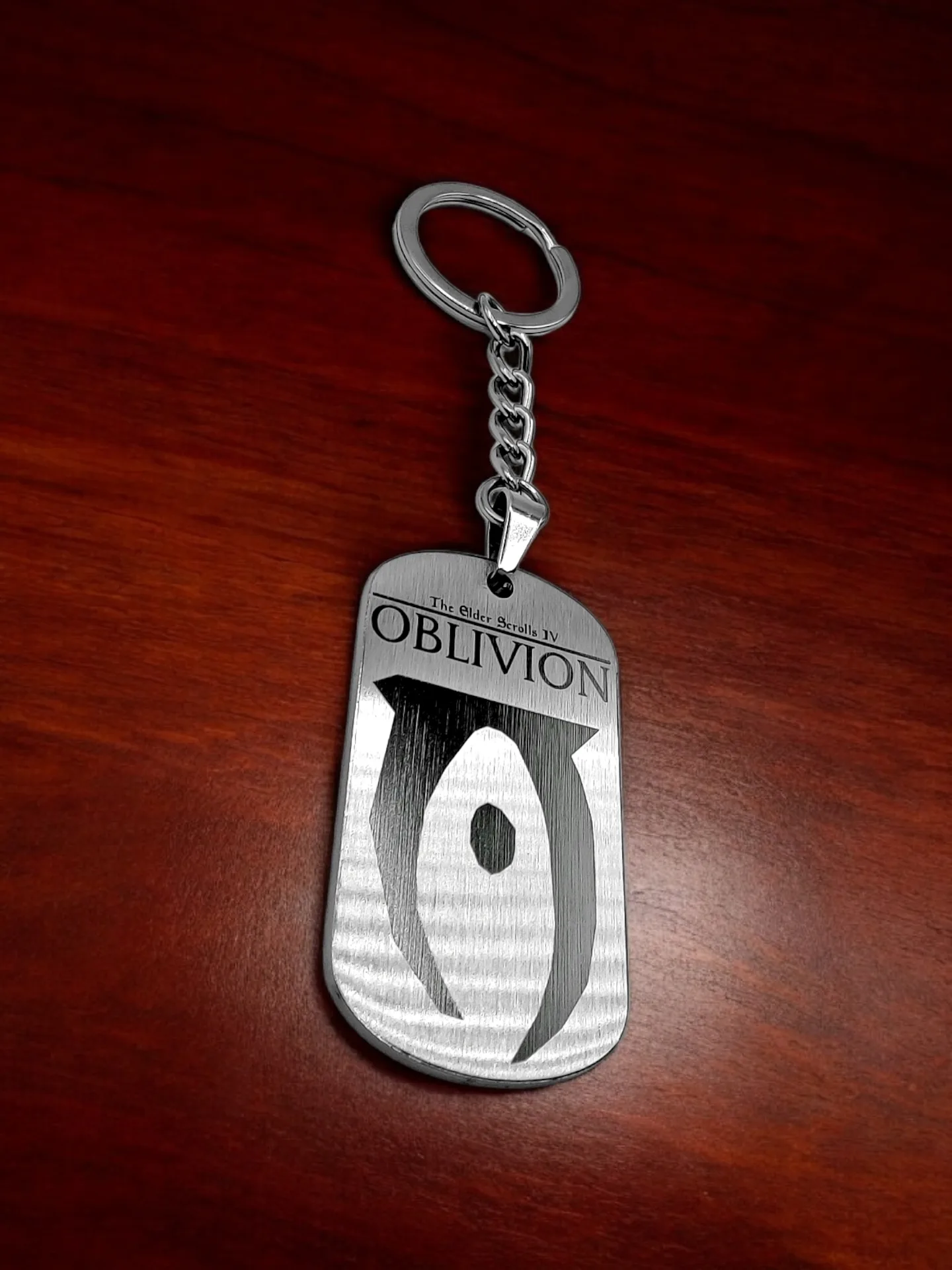 Брелок "Oblivion" нержавеющая сталь