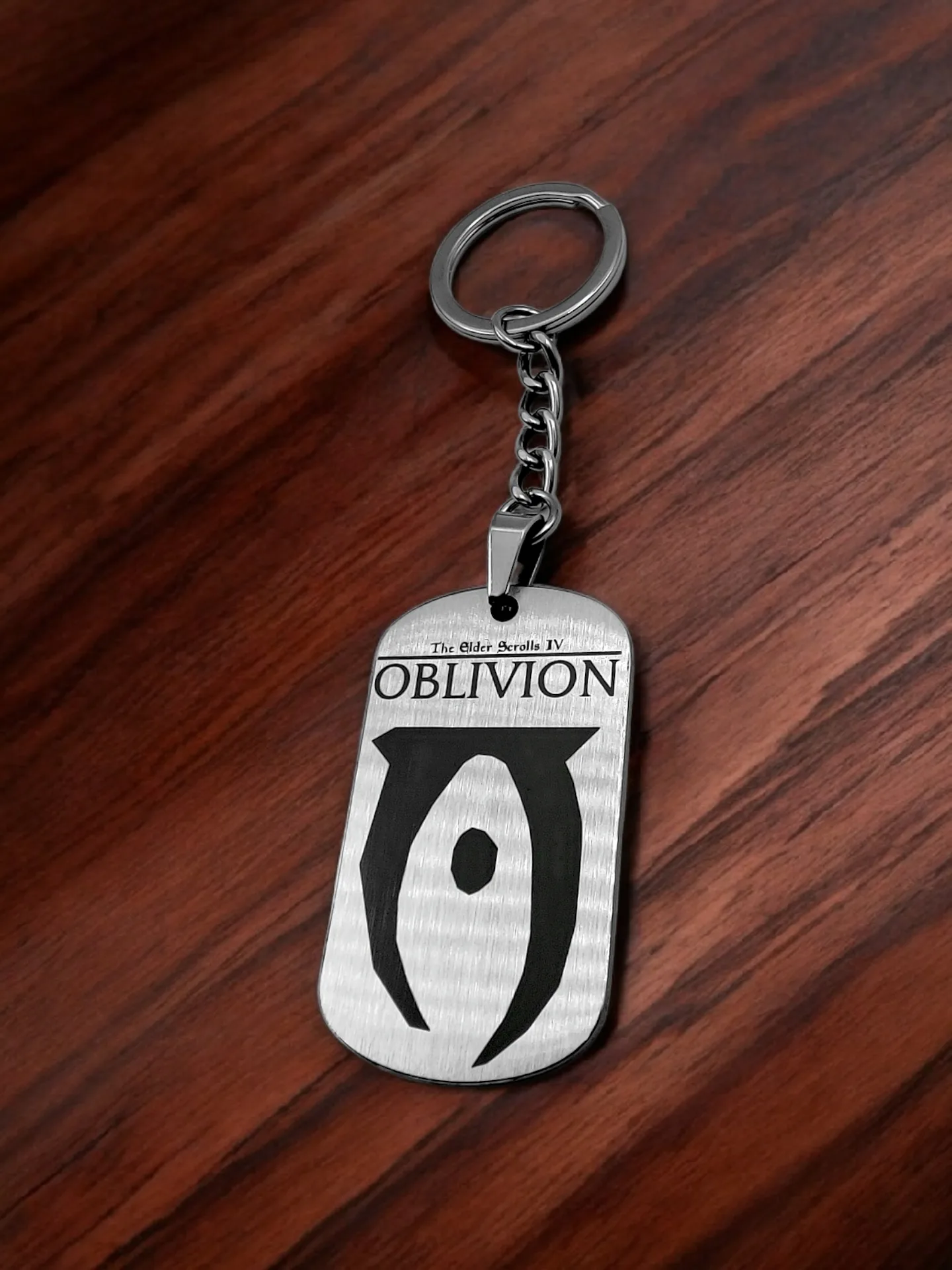 Брелок "Oblivion" нержавеющая сталь