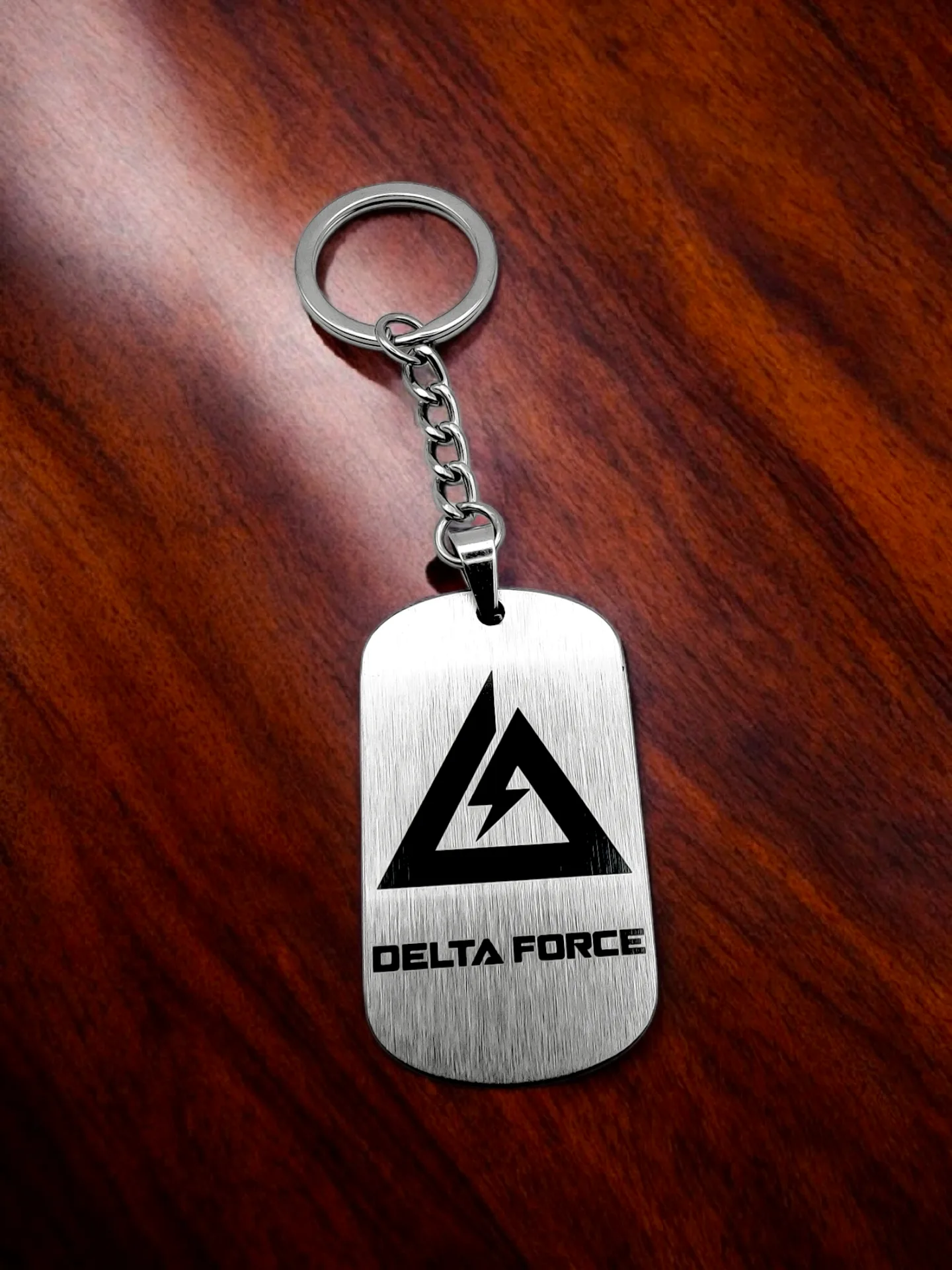Брелок "Delta Force" нержавеющая сталь