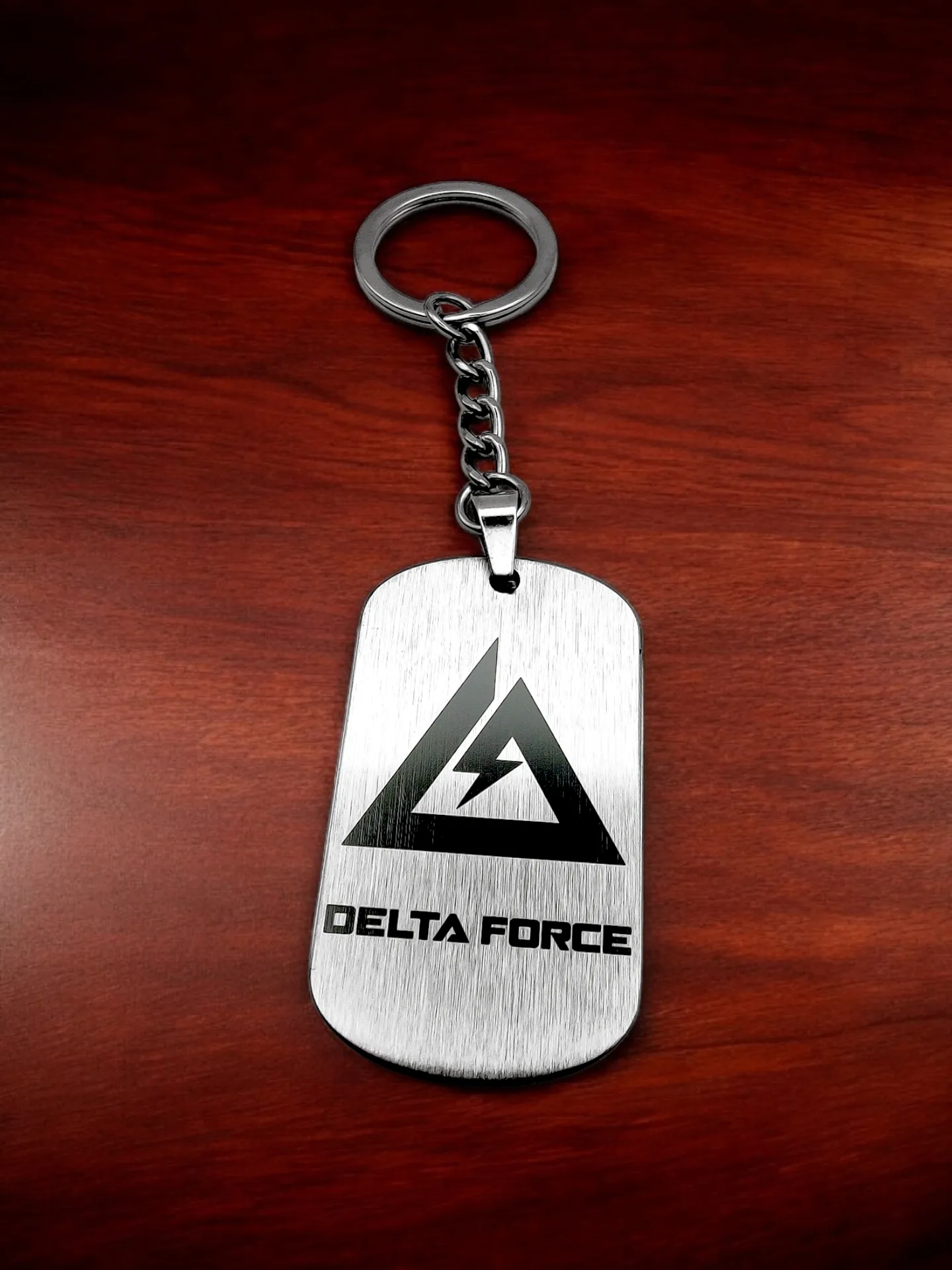 Брелок "Delta Force" нержавеющая сталь