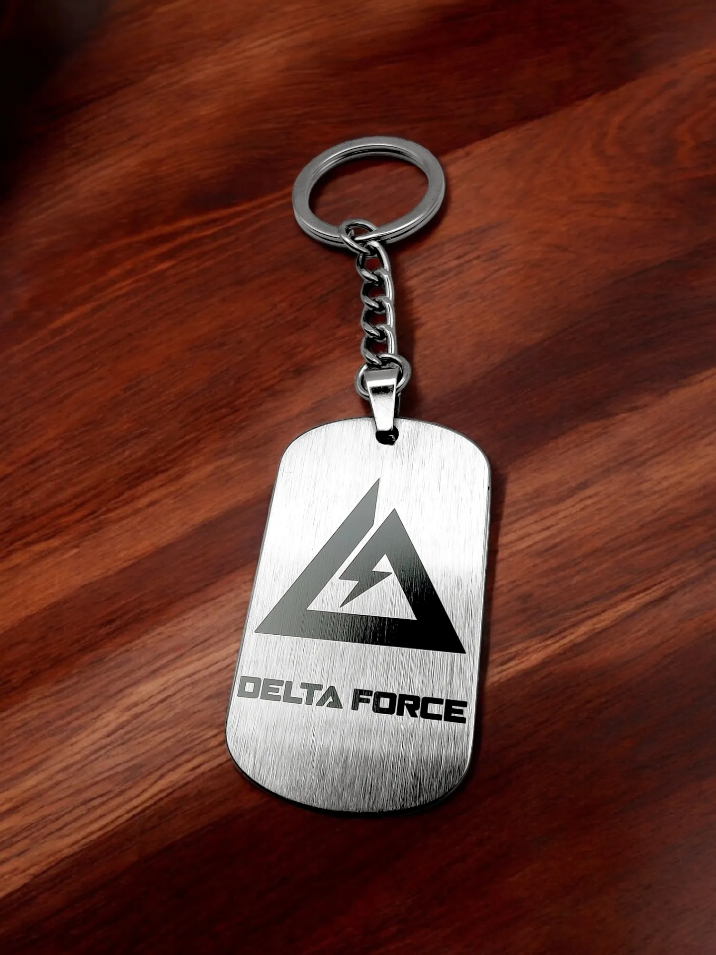 Брелок "Delta Force" нержавеющая сталь