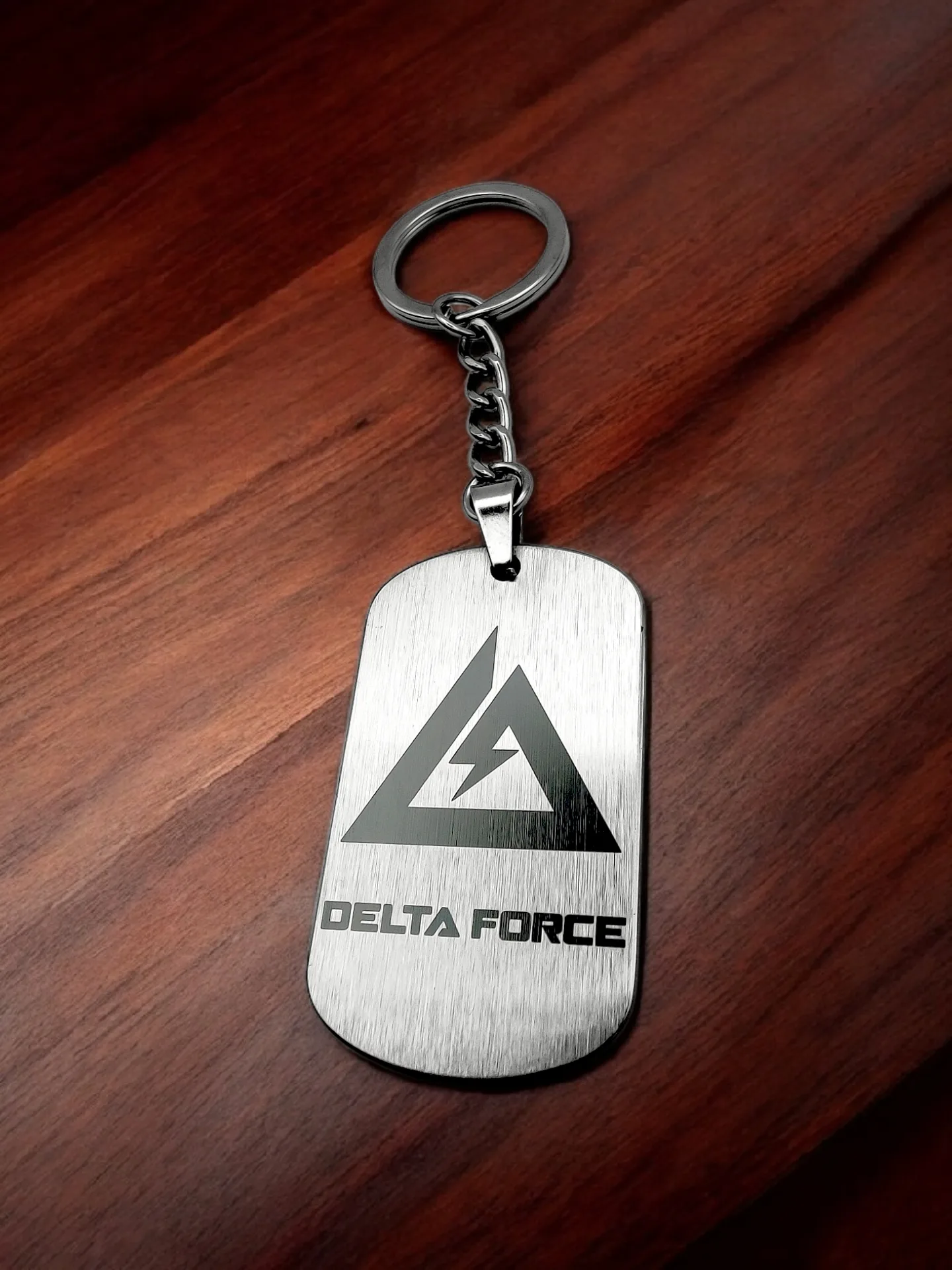 Брелок "Delta Force" нержавеющая сталь