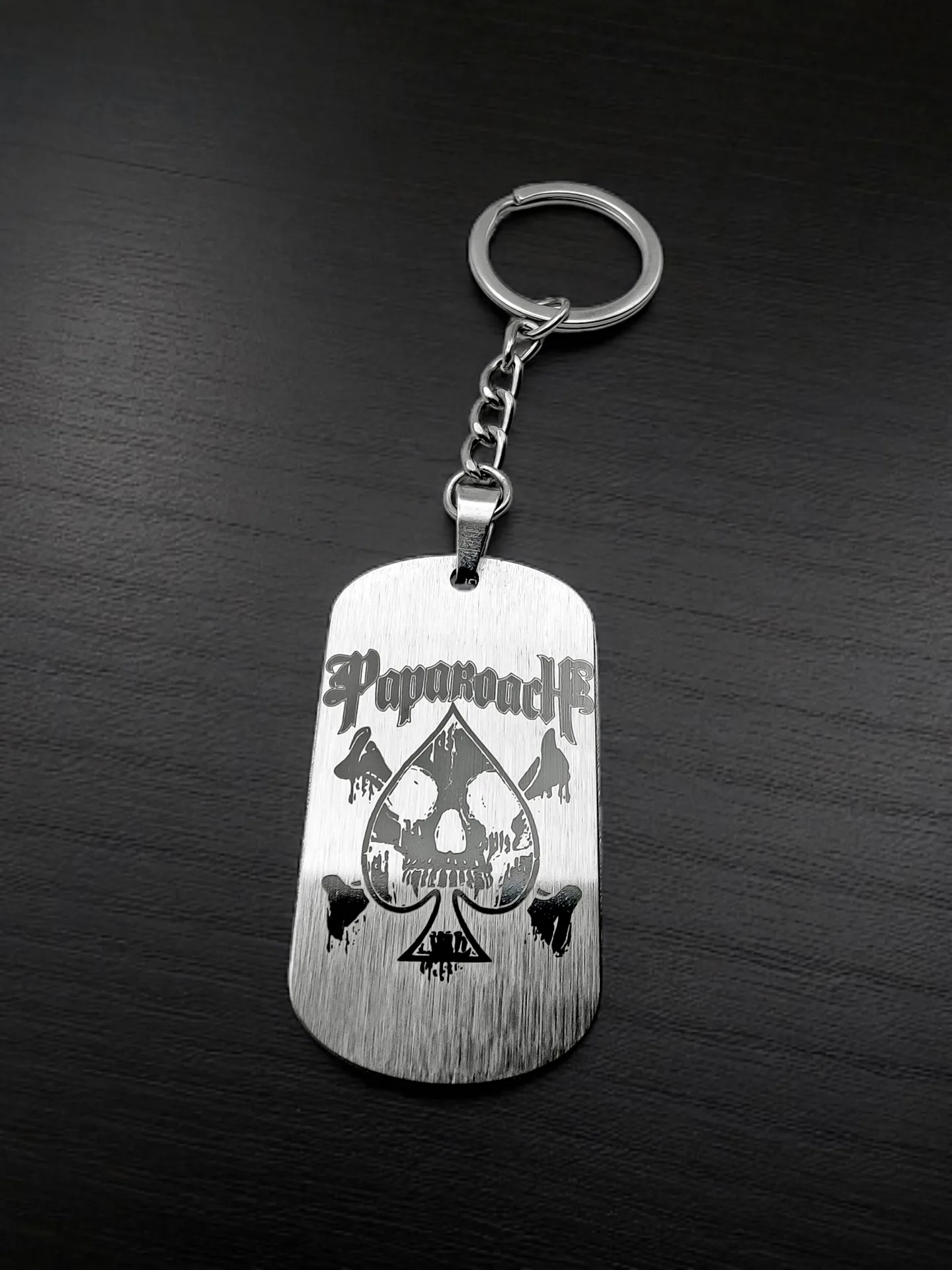 Брелок "Papa Roach" нержавеющая сталь