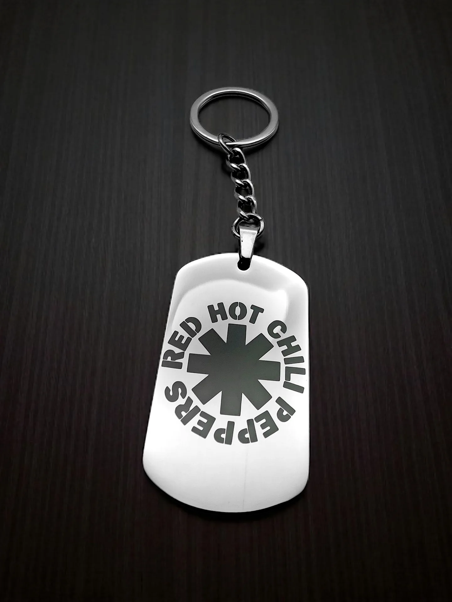 Брелок "Red Hot Chili Peppers" нержавеющая сталь