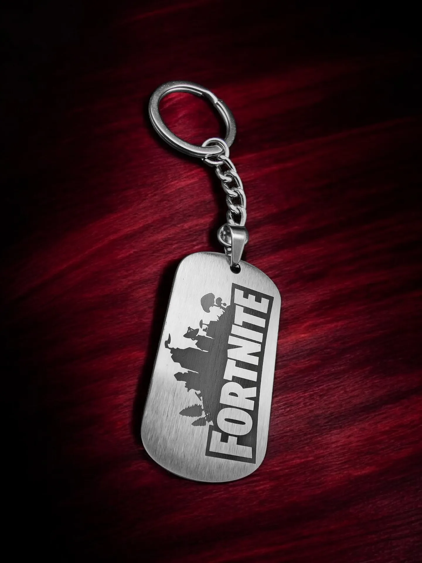 Брелок "Fortnite" нержавеющая сталь