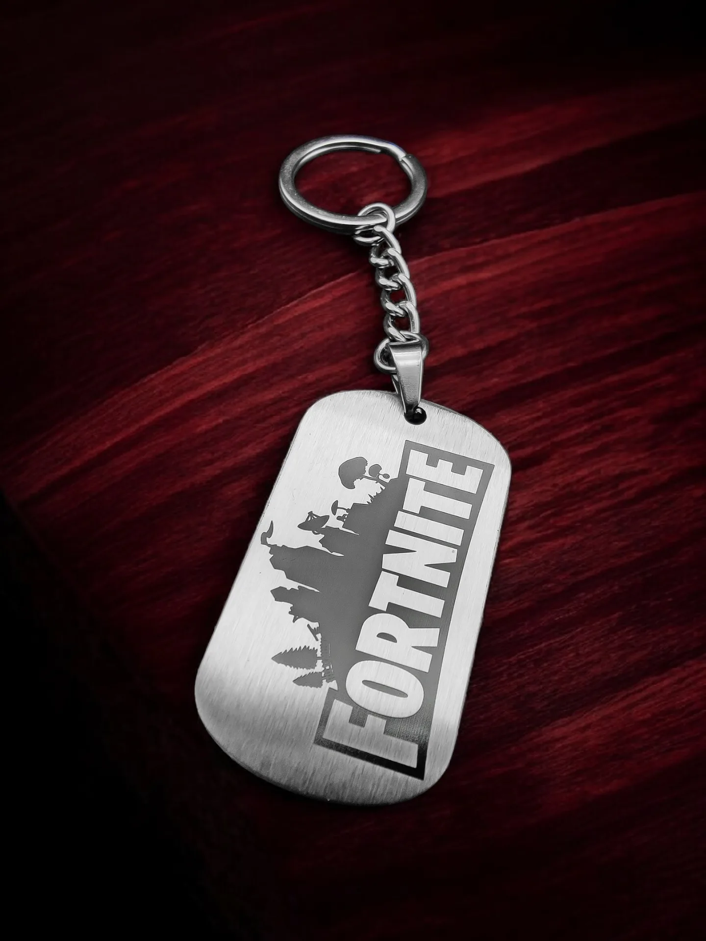 Брелок "Fortnite" нержавеющая сталь