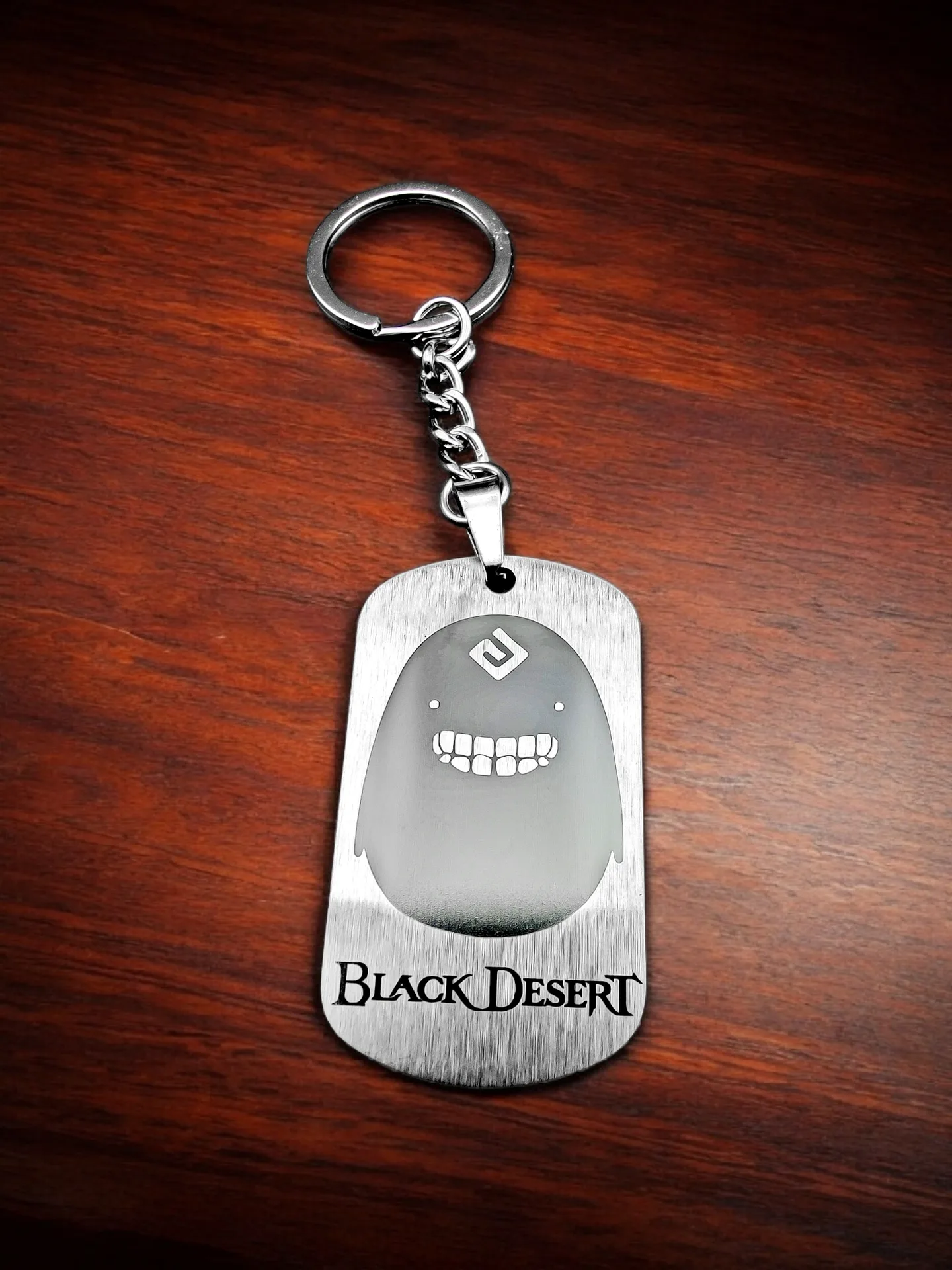 Брелок "Black Desert" нержавеющая сталь