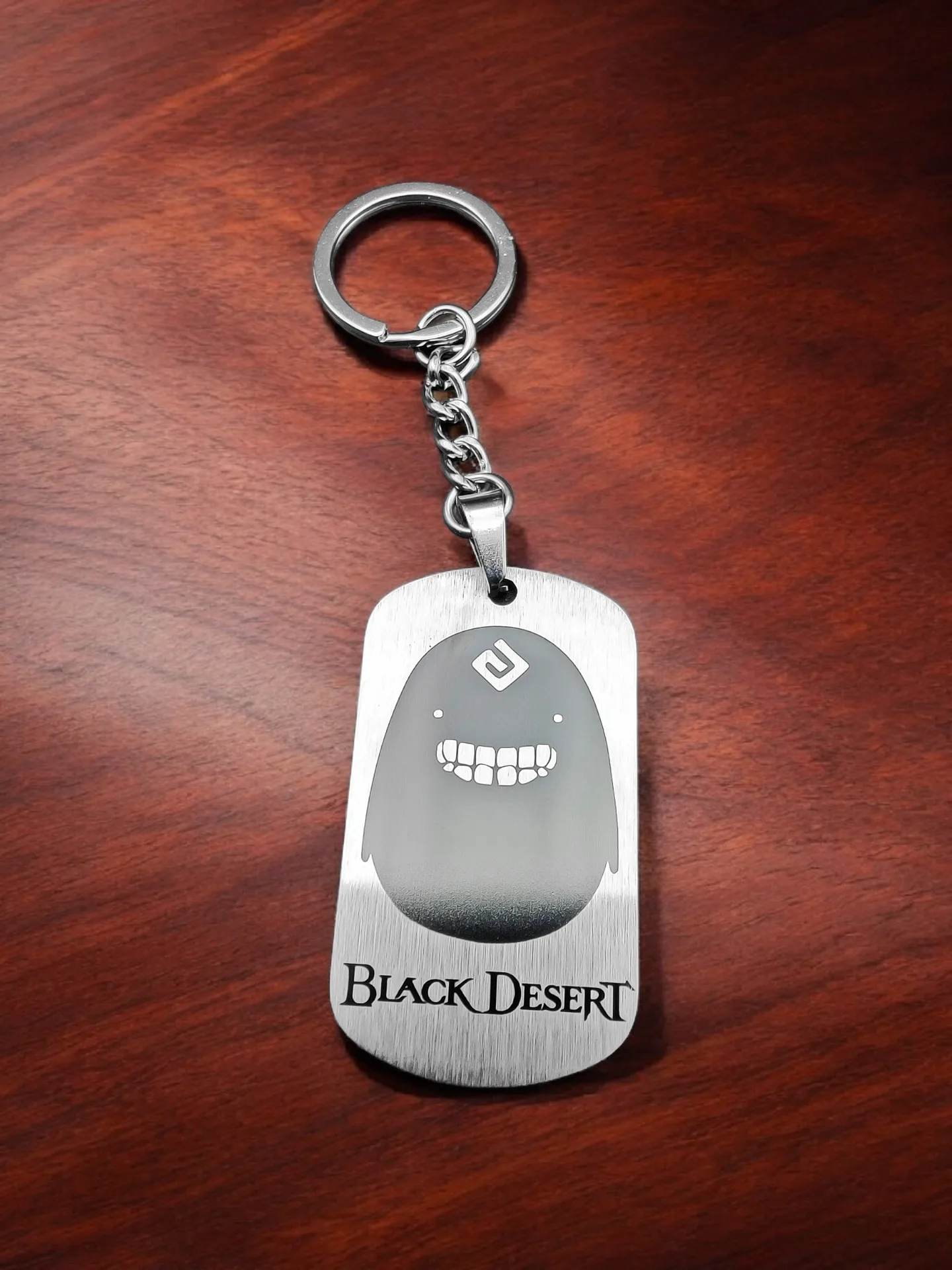 Брелок "Black Desert" нержавеющая сталь