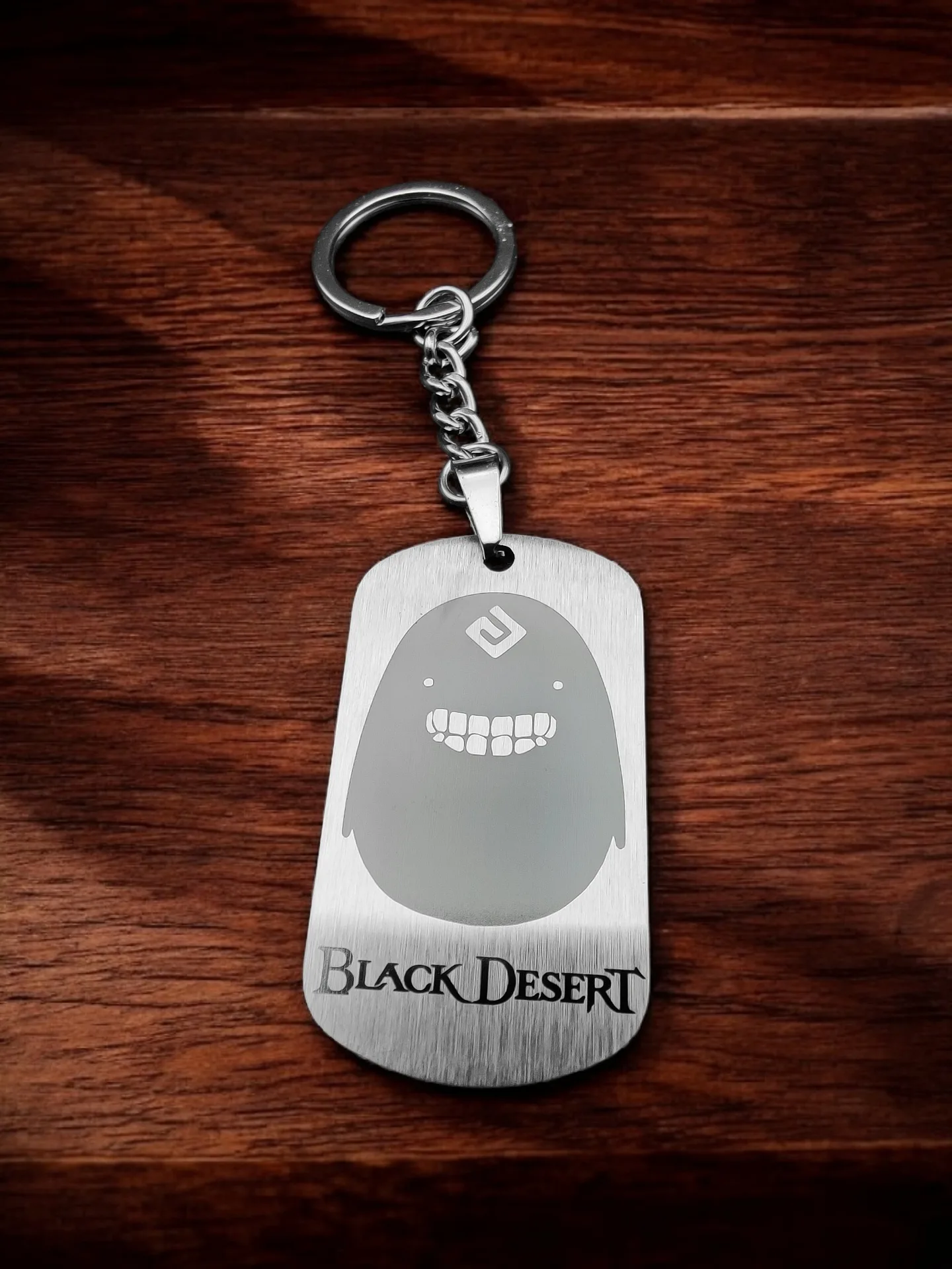 Брелок "Black Desert" нержавеющая сталь
